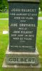 John Culbert and Jane Crothers Culbert, Grave